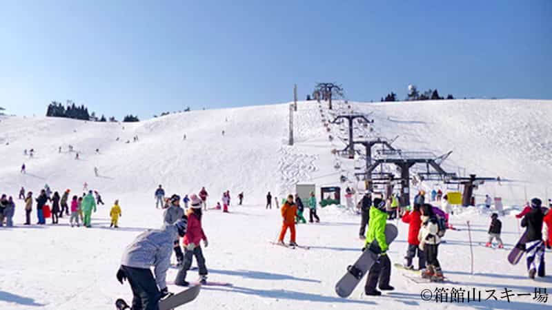 箱館山スキー場　国境高原スノーパーク　今庄365スキー場　など　リフト券2枚