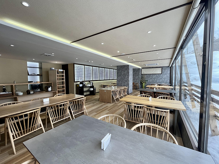 石打BASEの館内画像